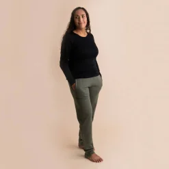 All Seasons Merino/Tencel LS Breastfeeding Top