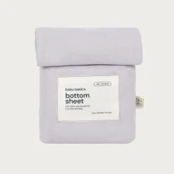 Babu Basics Organic Cotton Bassinet Fitted Sheet - 40 x 80cm