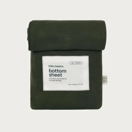 Babu Basics Organic Cotton Bassinet Fitted Sheet - 40 x 80cm