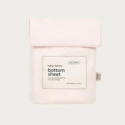 Babu Basics Organic Cotton Bassinet Fitted Sheet - 40 x 80cm