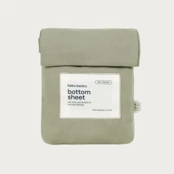 Babu Basics Organic Cotton Bassinet Fitted Sheet - 40 x 80cm