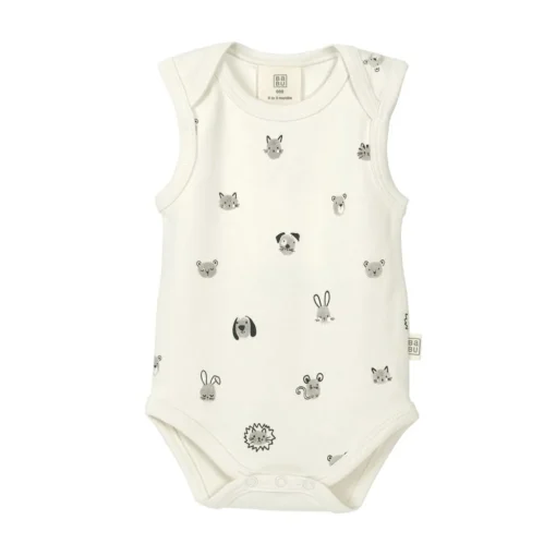 Babu Organic Cotton Singlet Bodysuit