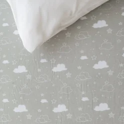 Baby Basics Cot Fitted Sheet - 132 x 71cm