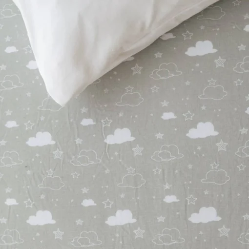 Baby Basics Cot Fitted Sheet - 132 x 71cm