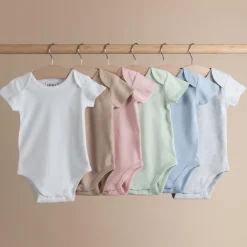 Baby Basics Organic Cotton Short-Sleeve Bodysuit