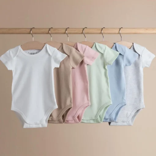 Baby Basics Organic Cotton Short-Sleeve Bodysuit