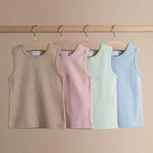 Baby Basics Organic Cotton Kids Singlet