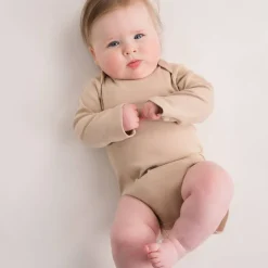 Baby Basics Organic Cotton Long-Sleeve Bodysuit