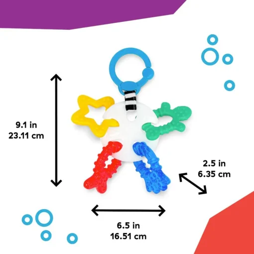Baby Einstein Ocean Explorers Sea of Sensory Teether Toy