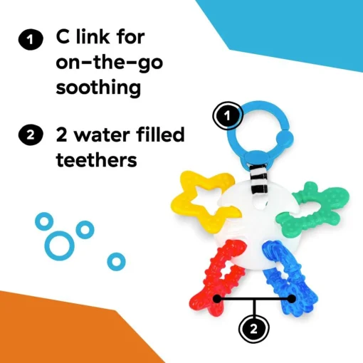 Baby Einstein Ocean Explorers Sea of Sensory Teether Toy