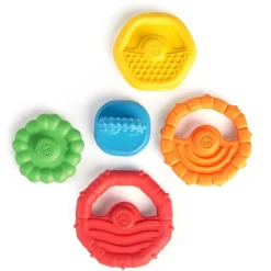 Baby Einstein Stack & Teethe Multi-Textured Teether Toy
