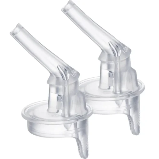 b.box Tritan Drink Bottle Replacement Straw Top 2-Pack