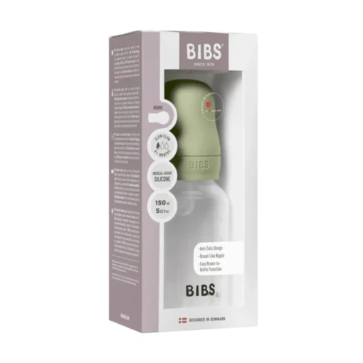 BIBS Baby Bottle Complete Set - Silicone