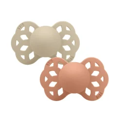 BIBS Infinity Anatomical Silicone Pacifier 2pk