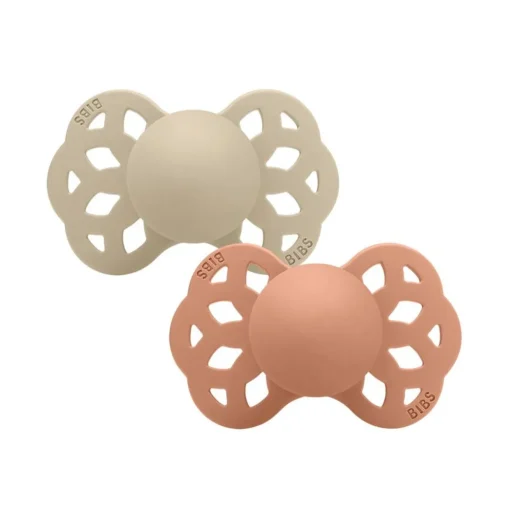 BIBS Infinity Anatomical Silicone Pacifier 2pk