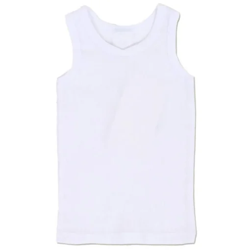 Blue Bunny Ribbed Singlet - Clearance