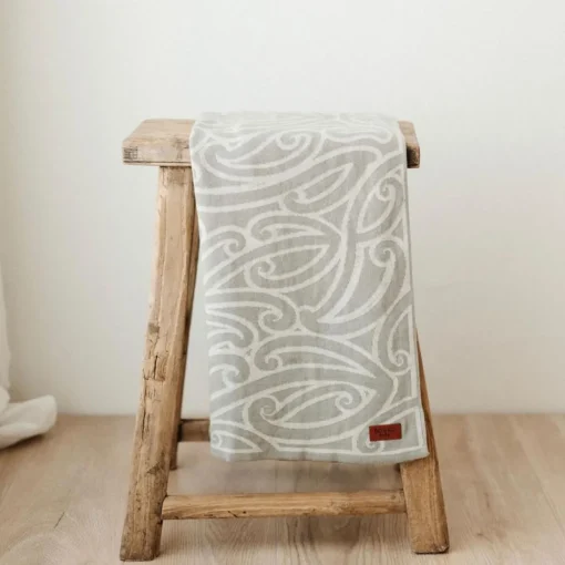 BO & KO Baby Mohimohi Woven Pēpi Blanket