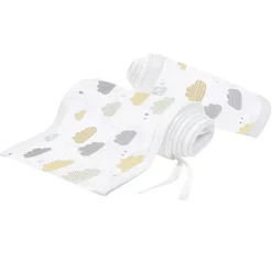 Breathable Baby - Breathable Print Mesh Cot Liner - 2 Sides / Solid-end cots