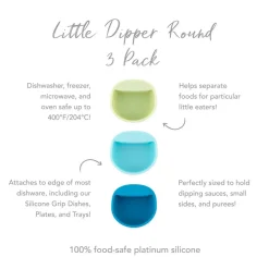 Bumkins Little Dippers Round 3pk