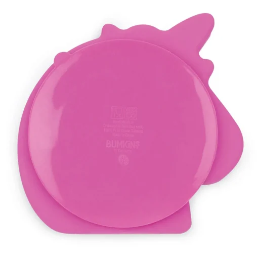 Bumkins Silicone Grip Dish - Unicorn