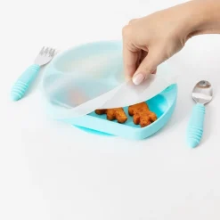 Bumkins Stretch Silicone Grip Dish Lid