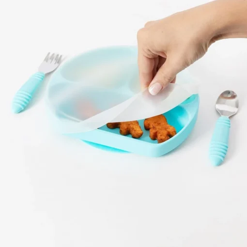 Bumkins Stretch Silicone Grip Dish Lid