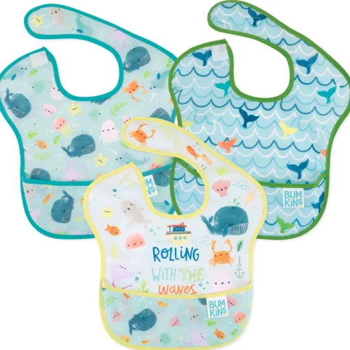 Bumkins Waterproof SuperBib 3 pack