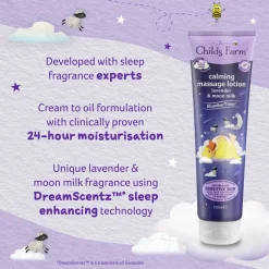 Childs Farm Calming Massage Lotion - Lavender & Moon Milk