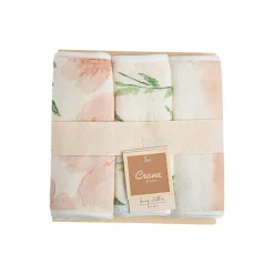 Crane Baby Burp Cloths - 3 Pack