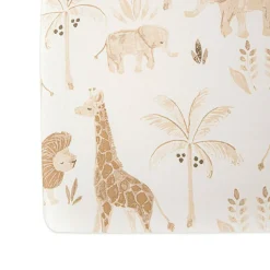 Crane Baby Cot Fitted Sheet - Kendi Collection - 132 x 71cm