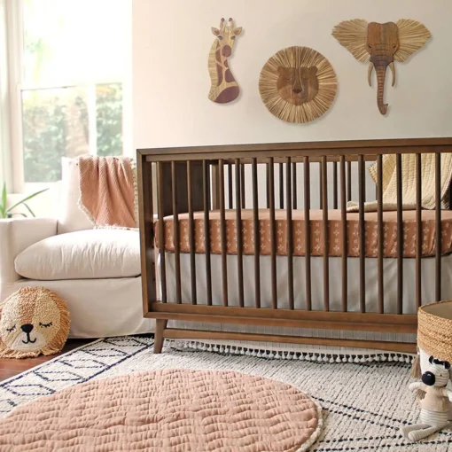 Crane Baby Wooden Elephant Wall Decor - 1pc
