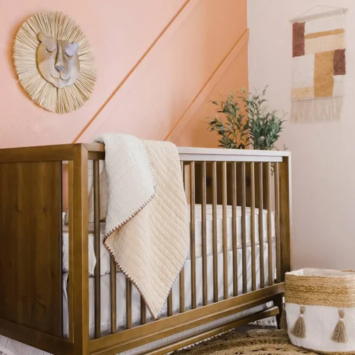 Crane Baby Wooden Lion Wall Decor - 1pc