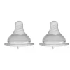 Crane Silicone Wide Neck Teat - 2 pack