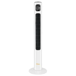 Crane Tower Fan and Air Circulator (116 cm) - White