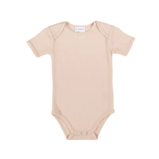 Deluxe Merino Rib Short-Sleeve Bodysuit