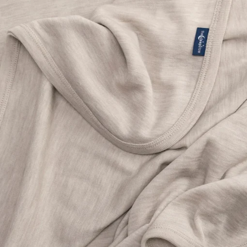 Deluxe Merino Rib Short-Sleeve Bodysuit