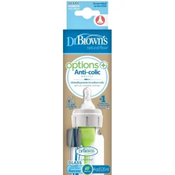 Dr Browns Options+ Glass Bottle - Narrow Neck
