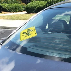 Dreambaby Baby On Board Sign - Yellow