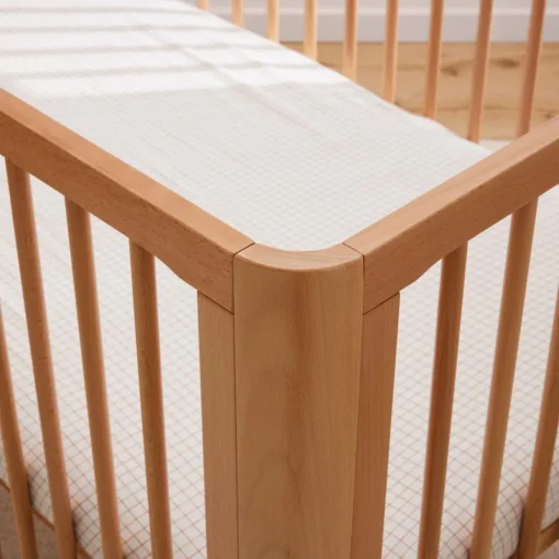 ergoPouch Lyra Convertible Beechwood Cot