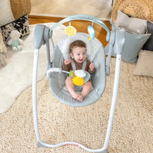 ity by Ingenuity Sun Valley Milestone Baby Swing