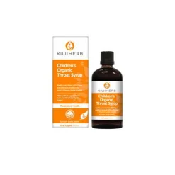 Kiwiherb Children's Organic Throat Syrup