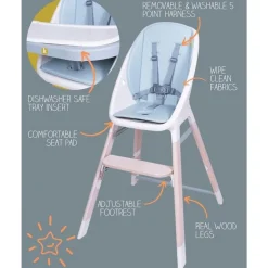 koo-di Tiny Taster 3-in-1 Highchair