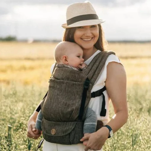 LennyLight Carrier - Linen Chevron Weave