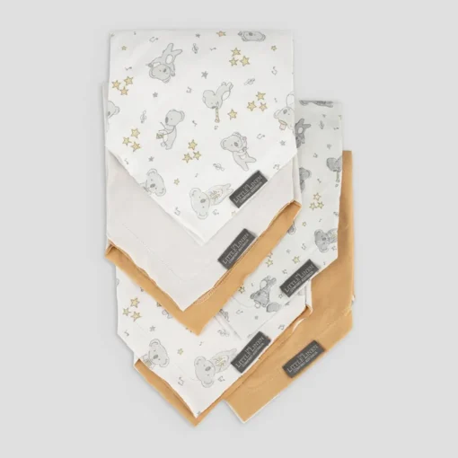 Little Linen Jersey Bib 5 Pack