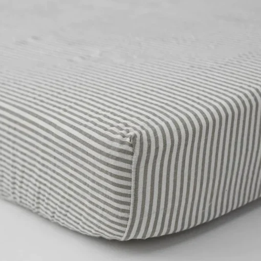 Little Unicorn - Muslin Fitted Cot Sheet - 132 x 71cm