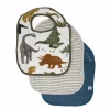 Little Unicorn Muslin Classic Bib 3pk - Clearance Discontinued Prints