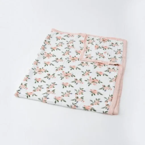 Little Unicorn Muslin Quilted Throw Blanket