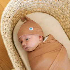 Little Unicorn Stretch Knit Hat & Swaddle Set