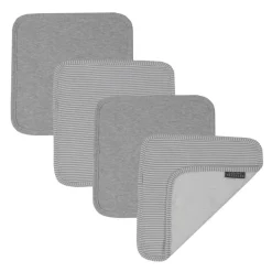 Living Textiles Cotton Face Washers 4pk