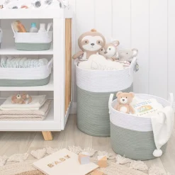 Living Textiles Cotton Rope Hamper
